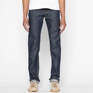 Naked & Famous | Men's Dark Fade Selvedge Jeans in “Weird Guy”, 34x32